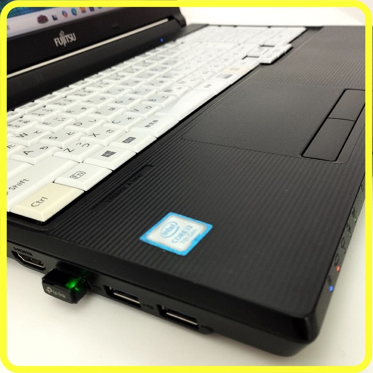 Windows11ターボブースト✨メモリ2倍サクサク動作 富士通ノートパソコン 新品SSD256GB 第7世代 windows11 ノートパソコン 228 富士通 DVD