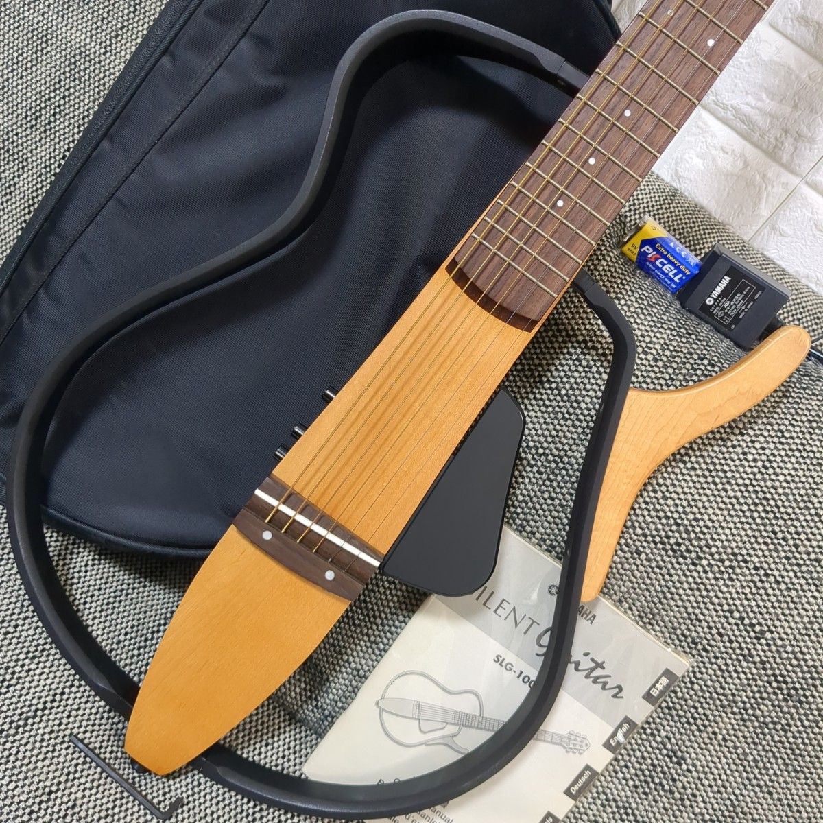 【サイレントギター】YAMAHA ヤマハ SLG100S 【専用ケース付属】 YAMAHA サイレントギター SLG-100S ケース 電源付き|Yahoo