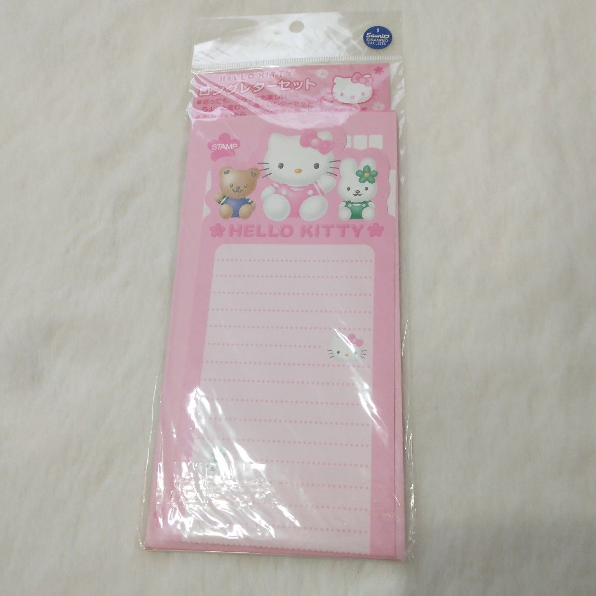 レア♡サンリオ♡キティ オリエンタル レターセット 2001年 サンリオ ハローキティ ロングレターセット レトロ 当時物 2001