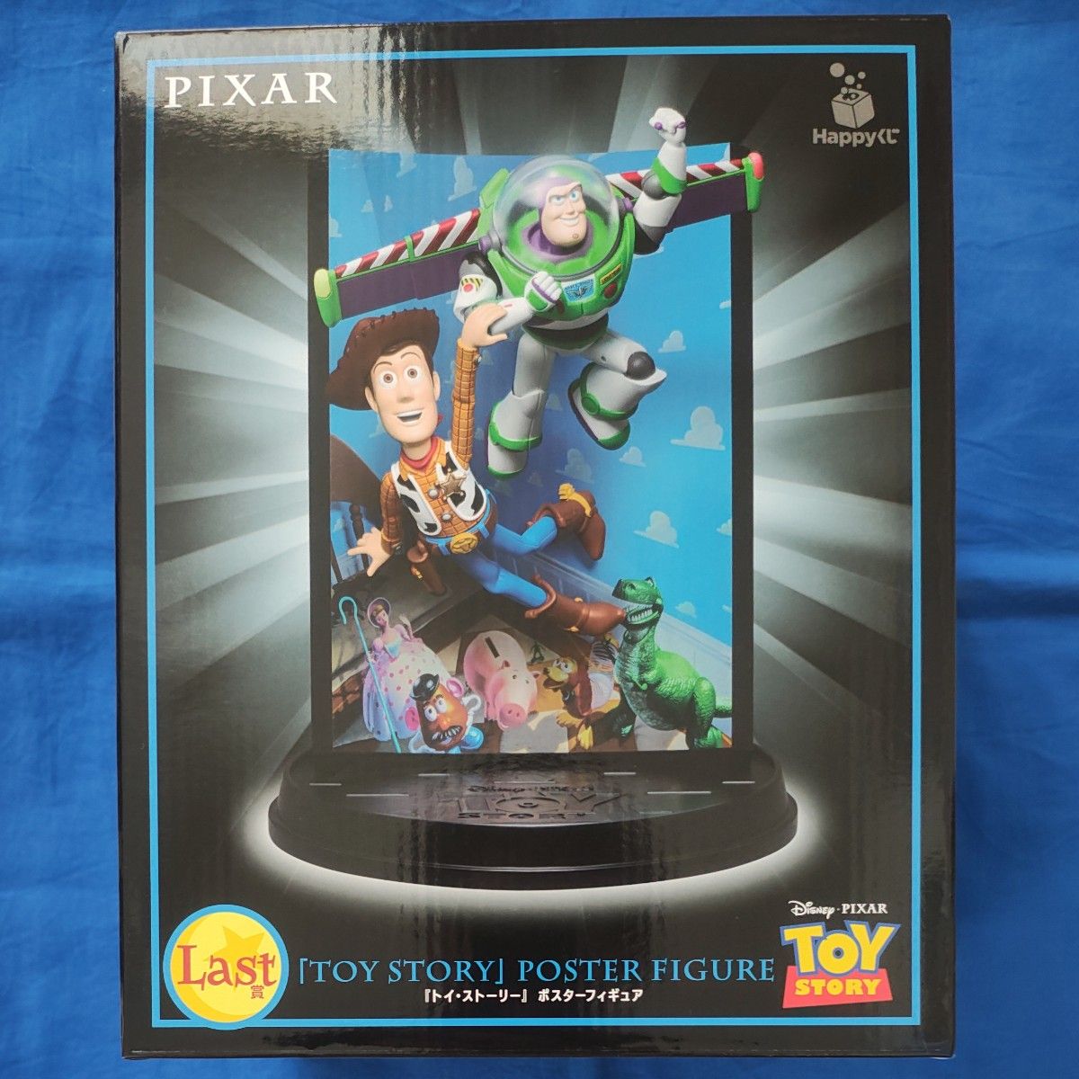 PIXAR ハッピーくじ Last賞 トイストーリー 値下げ! Happyくじ PIXAR LAST賞トイ・ストーリー ポスターフィギュア