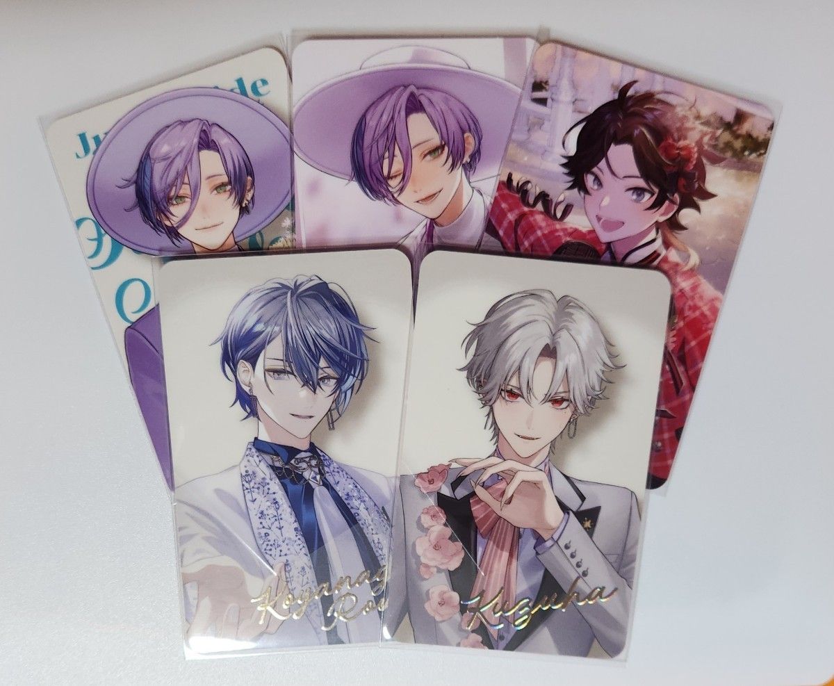 にじさんじ 榊ネス ジュンブラ チェキ風カード ハート型缶バッジ にじさんじ Prism Heart June Bride ジューンブライド フォト風