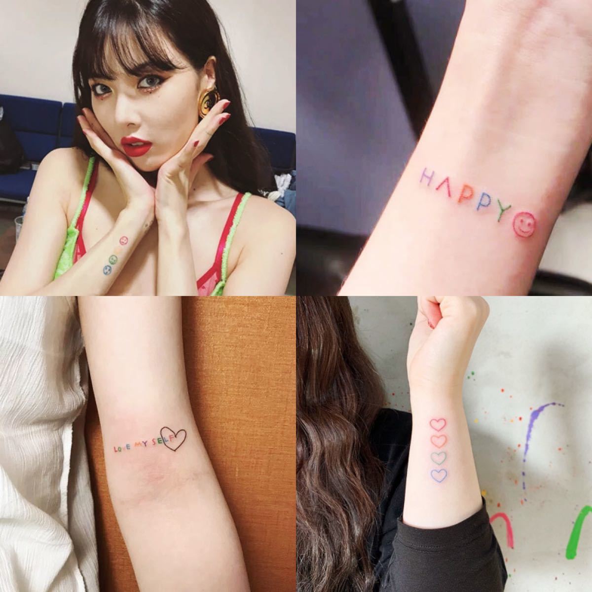 Paypayフリマ タトゥーシール 30枚セットステッカー 防水 可愛い 韓国アイドル B Paypayフリマ タトゥーシール 30枚セットステッカー 防水 可愛い 韓国アイドル B