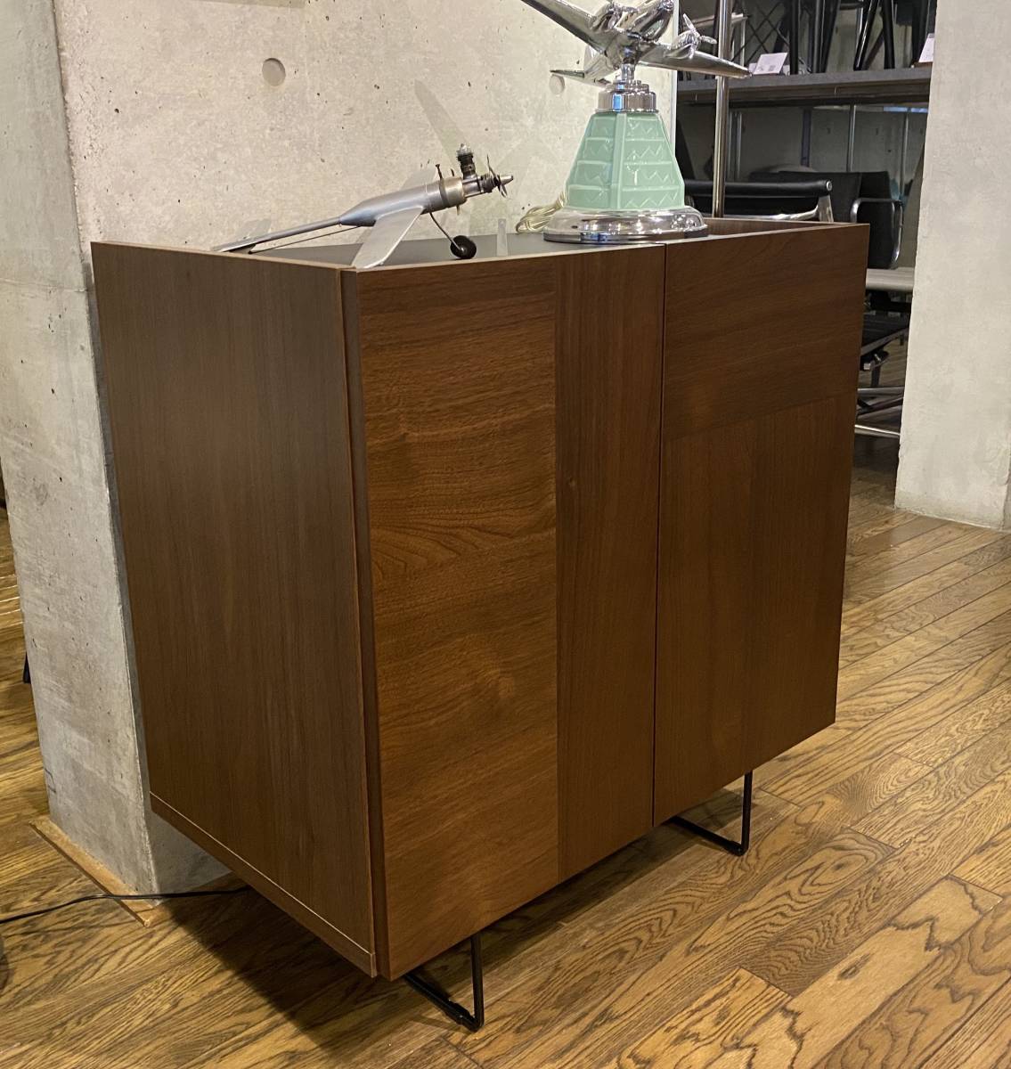 RT sideboard 75cm( search, walnut, Mid-century, America, Northern Europe, Wegner, Journal Standard, California style 