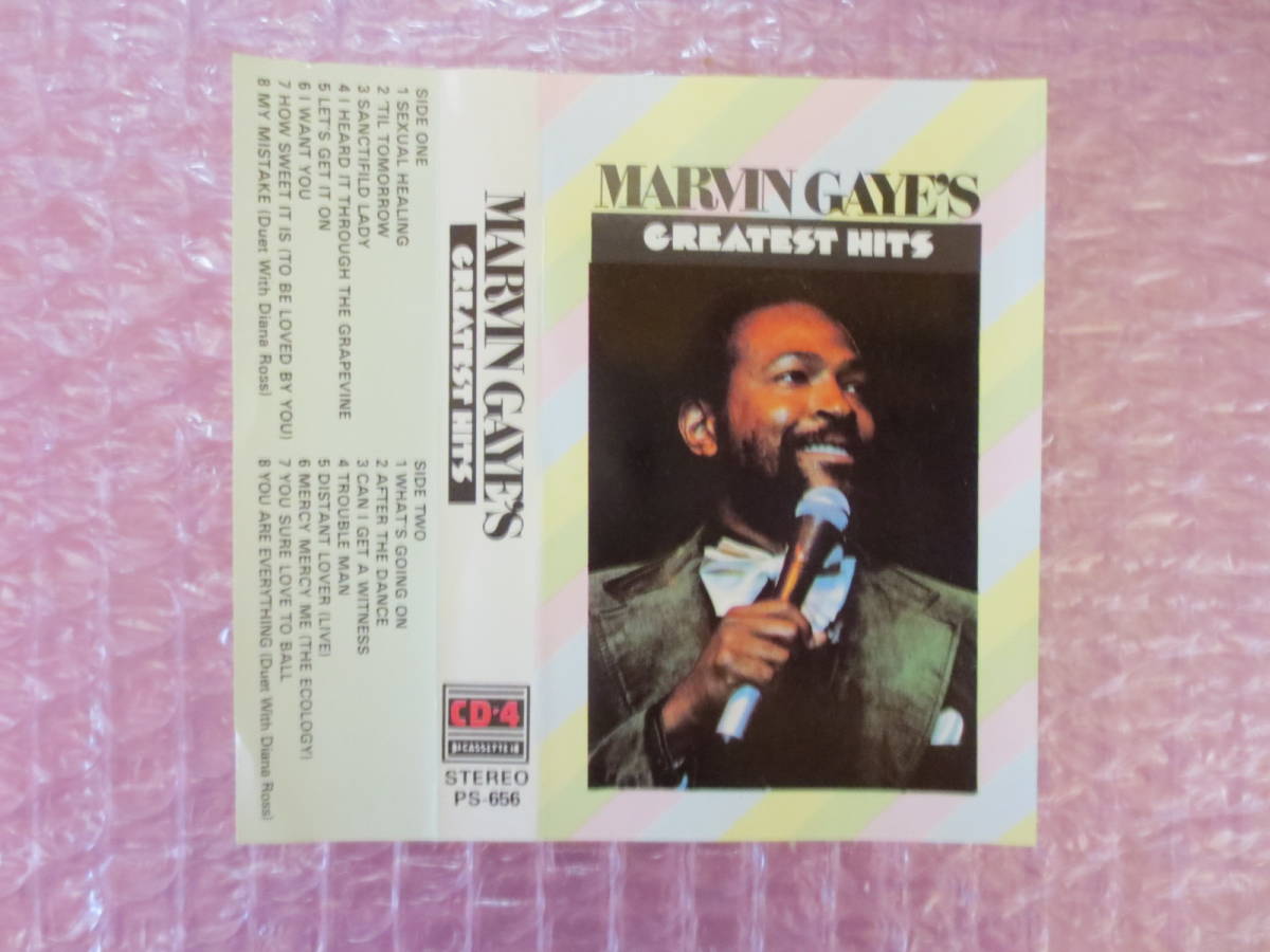 マーヴィン・ゲイ MARVIN GAYE MARVIN GAYE ‘S GREATEST HITS◆カセットテープ_画像6