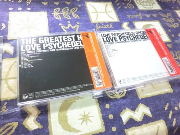 ★☆★ケース新品/帯付★THE GREATEST HITS+LOVE PSYCHEDELIC ORCHESTRA ラブサイケデリコ アルバム 2枚セット Free World★☆★_画像3