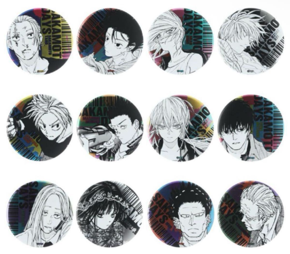 サカモトデイズ サカデイ タワレコ 原画展 缶バッジ 第2弾 南雲 12点セット SAKAMOTODAYS デコレクション缶バッジ 第2弾 12点 未開封|Yahoo
