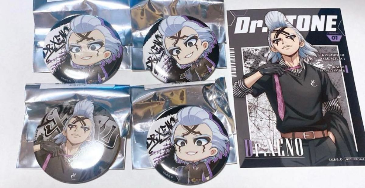 Dr.STONE SHIBUYA109 popup 缶バッジ Dr.ゼノ 20点 Dr.STONE SHIBUYA109 popup 缶バッジ Dr.ゼノ 20点 Dr STONE