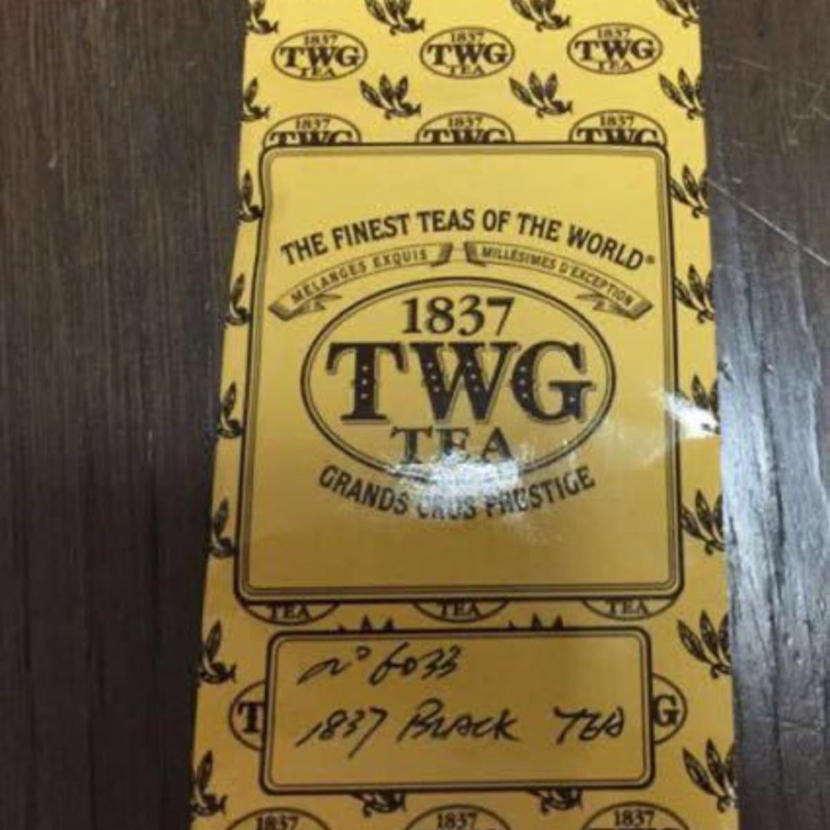 TWG 紅茶　1837black tea 50g 新品未使用未開封 2個