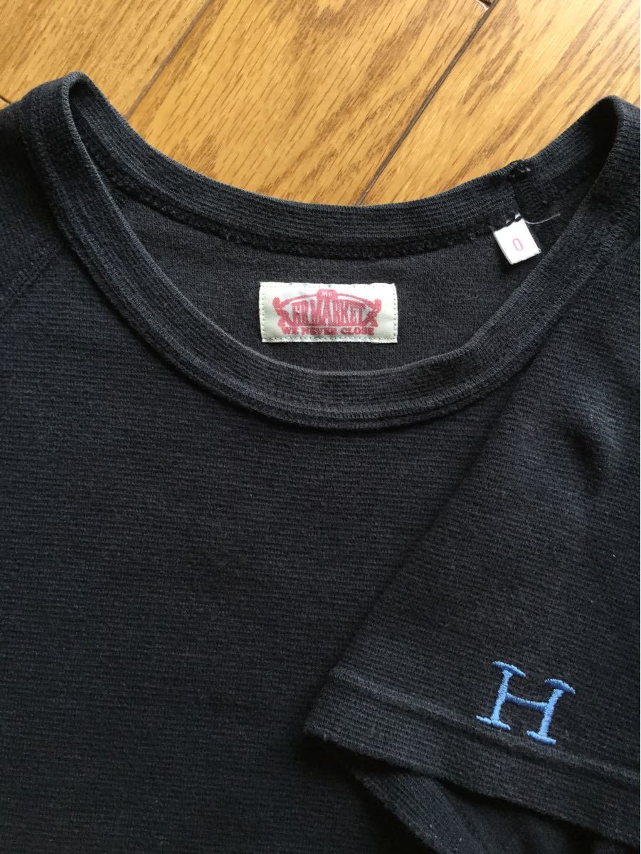 Paypayフリマ ハリウッドランチマーケット ストレッチ フライス 半袖 Tシャツ 黒 Hマーク Paypayフリマ ハリウッドランチマーケット ストレッチ フライス 半袖 Tシャツ 黒 Hマーク