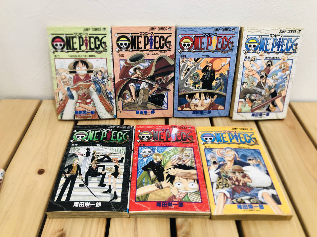 ヤフオク ワンピース 漫画 コミック 2 8 巻 7冊 ヤフオク ワンピース 漫画 コミック 2 8 巻 7冊