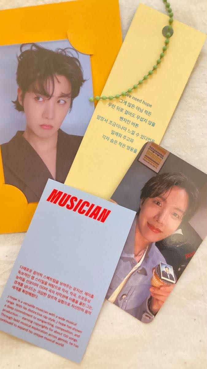 BTS ホソク ホビ Jhope ソウルコン 入場特典 BTS ホソク J-HOPE ホビ 入場特典 トレカ 展示会 AND WHAT