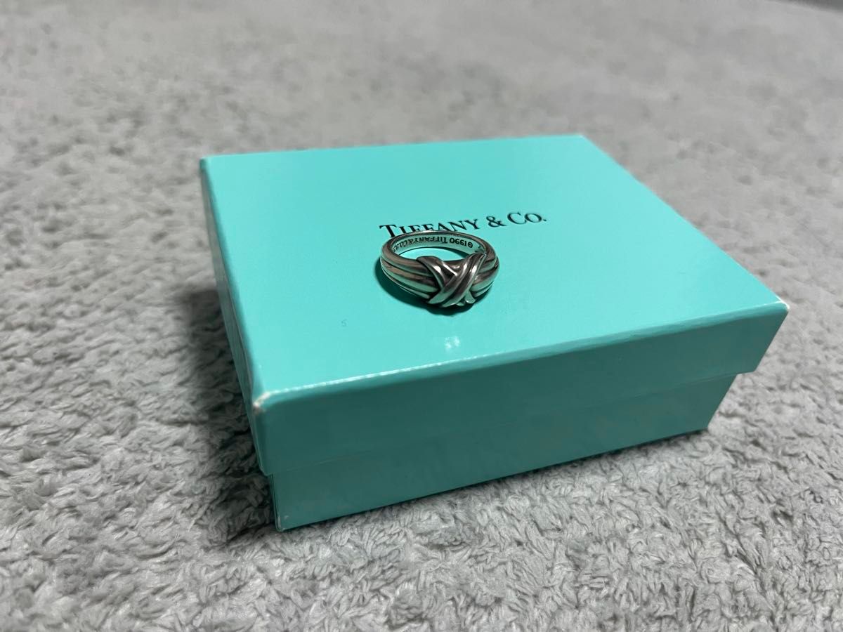 tiffany シグネチャーリング TIFFNY&Co ティファニー シグネチャーリング【10号】箱付き