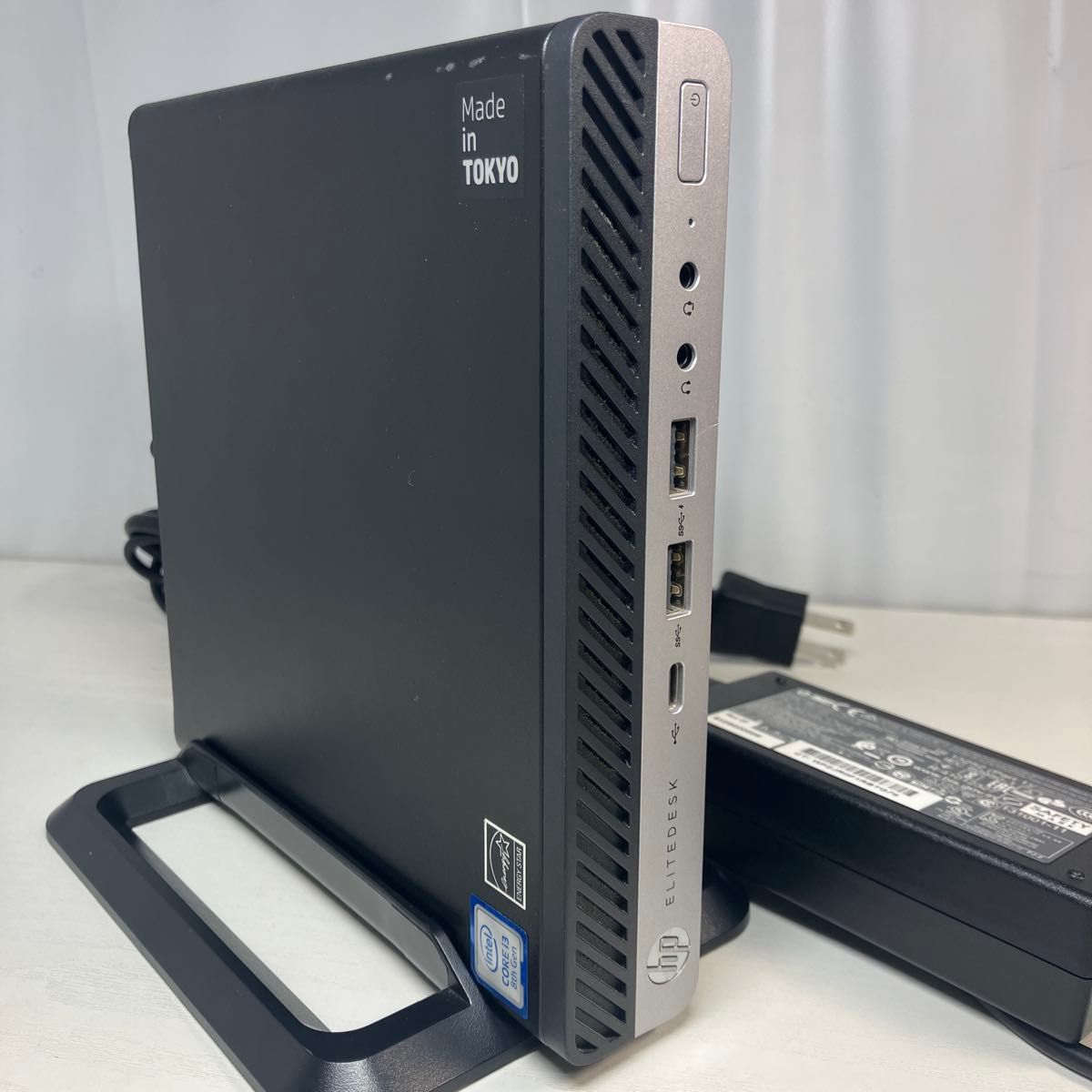 8世代!Core i3!HP EliteDesk800G4miniジャンク品! 第8世代 Core i3 HP EliteDesk800G4mini HDD SSD非搭載 BIOS確認