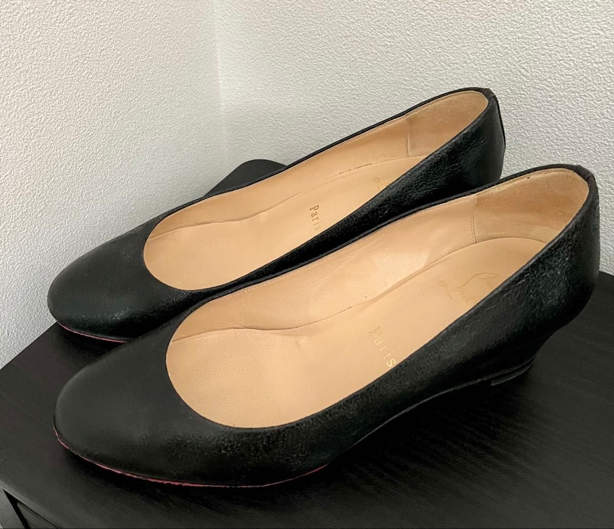 極美品⭐︎クリスチャンルブタン⭐︎パンプス⭐︎ブラック系◻️37 クリスチャンルブタン ブラック パンプス 37 1/2(24CM)|Yahoo
