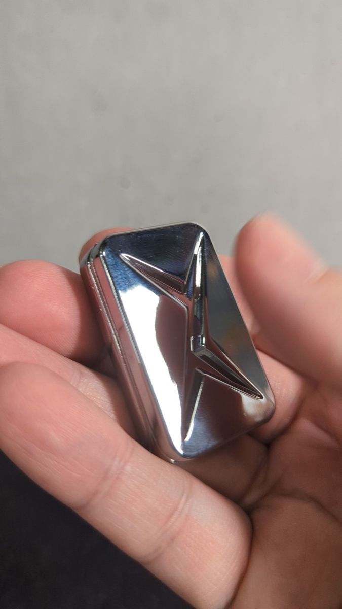 新品 マグネットフィジェットスライダー シルバークローム フィジェットトイ