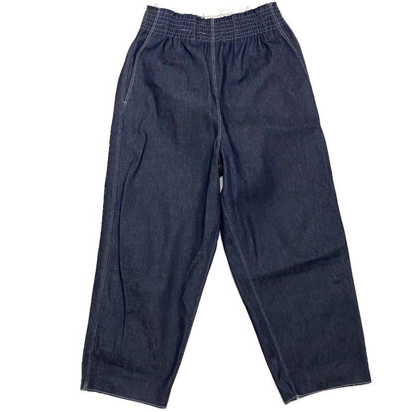 [ new goods ] prompt decision * CAMIEL FORTGENS(kami L four tohens) * wide Denim pants Easy pants Street skate relax 1LDK