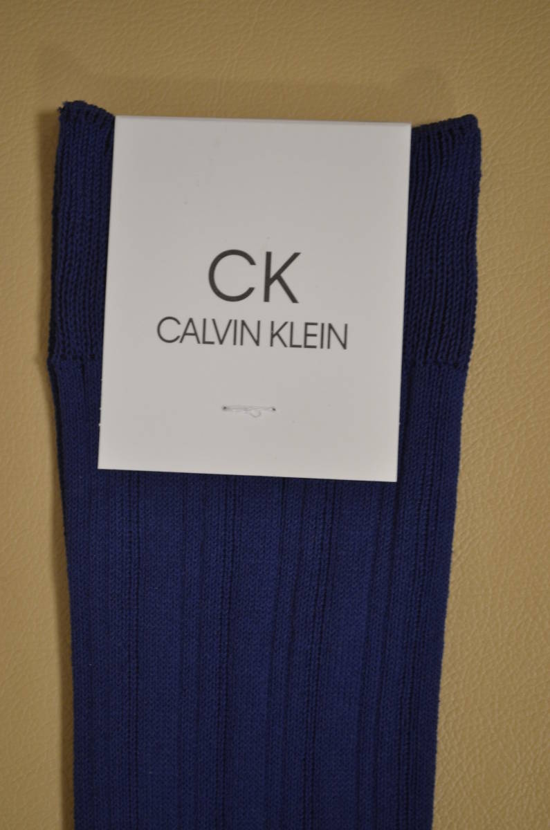 新品　未使用　タグ付き　男性　CALVIN KLEIN　カルバン クライン 　綿混 抗菌防臭ソックス　日本製　送料無料_画像3