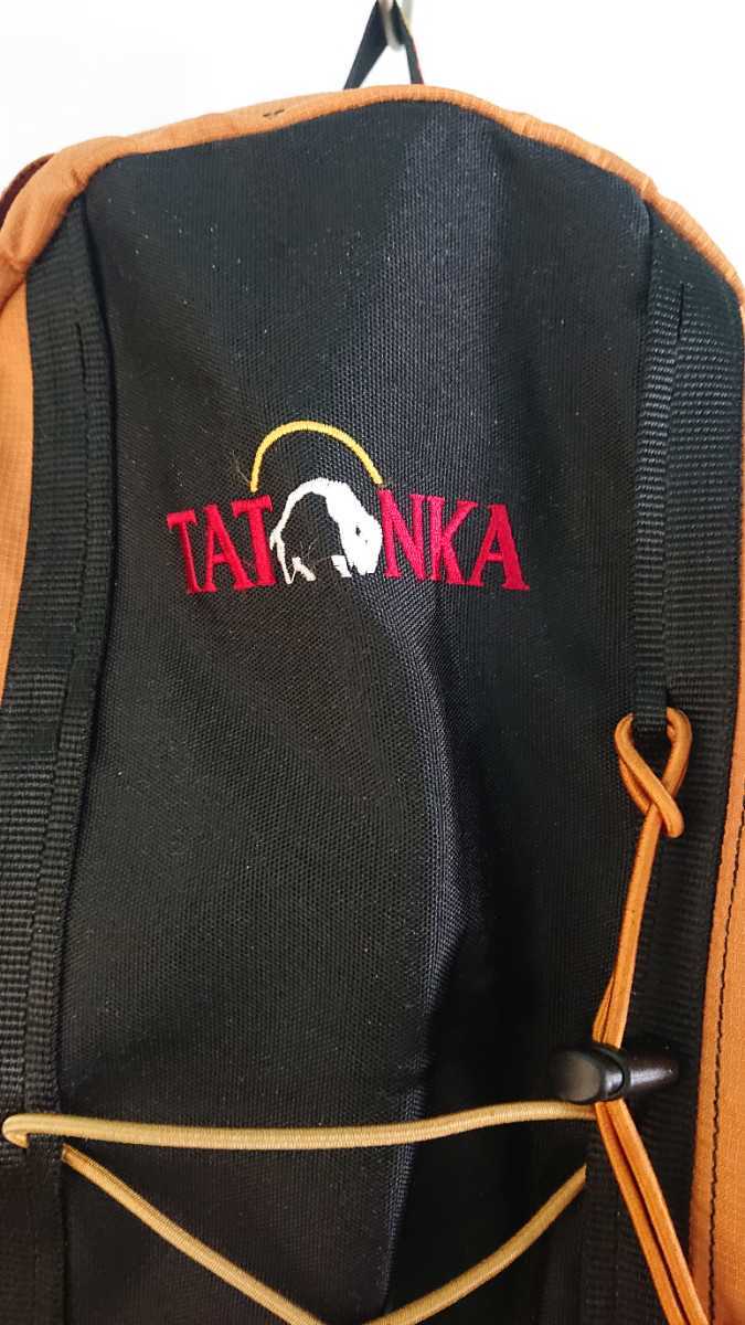 TATNKA タトンカ 黄　黒　リュック バックパック 登山 アウトドア