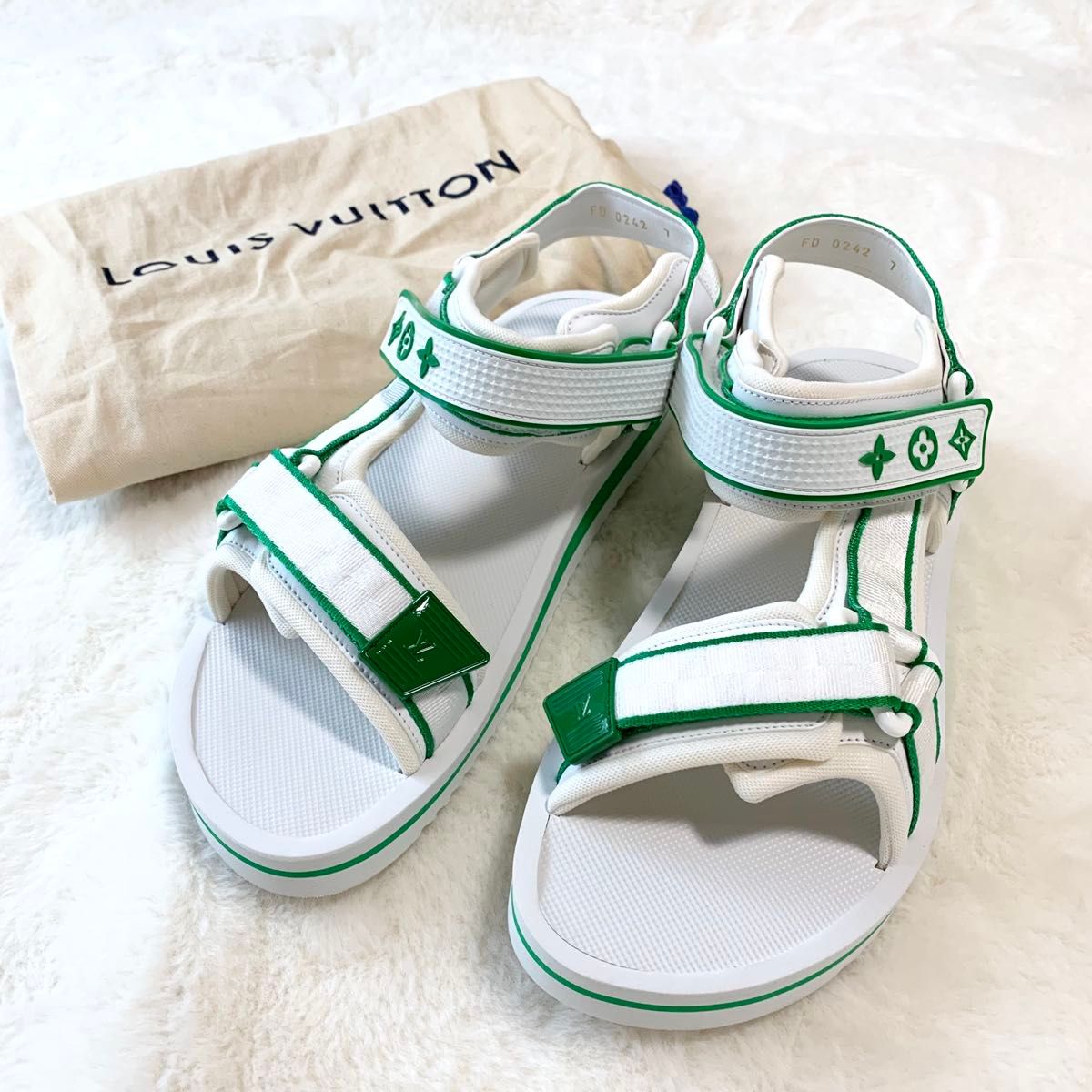 LOUIS VUITTON パナマライン サンダル モノグラム ダミエ 7 LOUIS VUITTON パナマライン サンダル モノグラム ダミエ 7