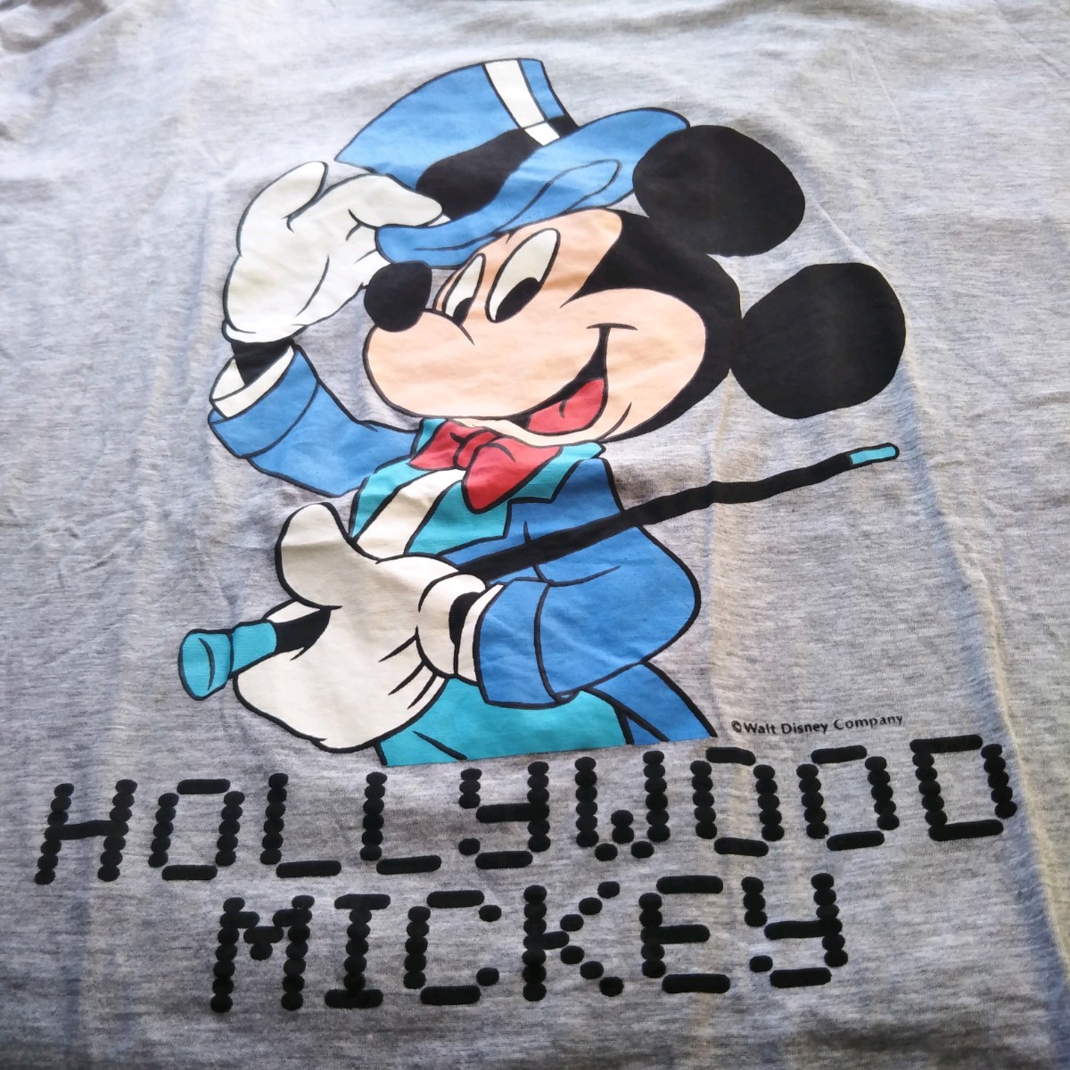 USED/GEMS  HOLLYWOOD MICKEY MOUSE  Tシャツ