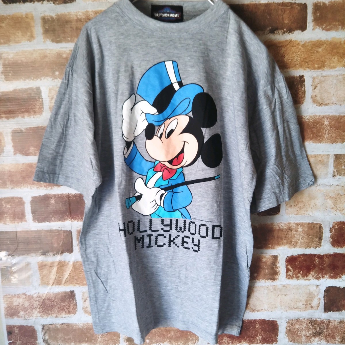 USED/GEMS  HOLLYWOOD MICKEY MOUSE  Tシャツ
