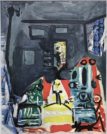 [ специальная цена ] {pabro* Picasso }eli Ogura вид ru[ гравюра на меди ] LES MENINES ⅩⅩⅠ 1958 год PABLO PICASSO