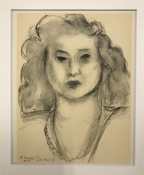 [ специальная цена ] { Anne li* вставка s} литография [ литография ] MADAME VAVA DYELOS 1954 год HENRI MATISSE