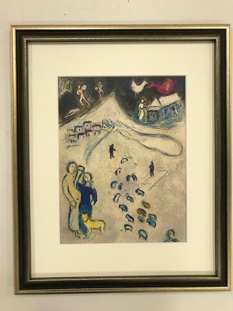 【特価】　≪　　マルク・シャガール　　≫　　DAPHNIS AND CHLOE　　ⅩⅡ　　1977年　　MARC　CHAGALL