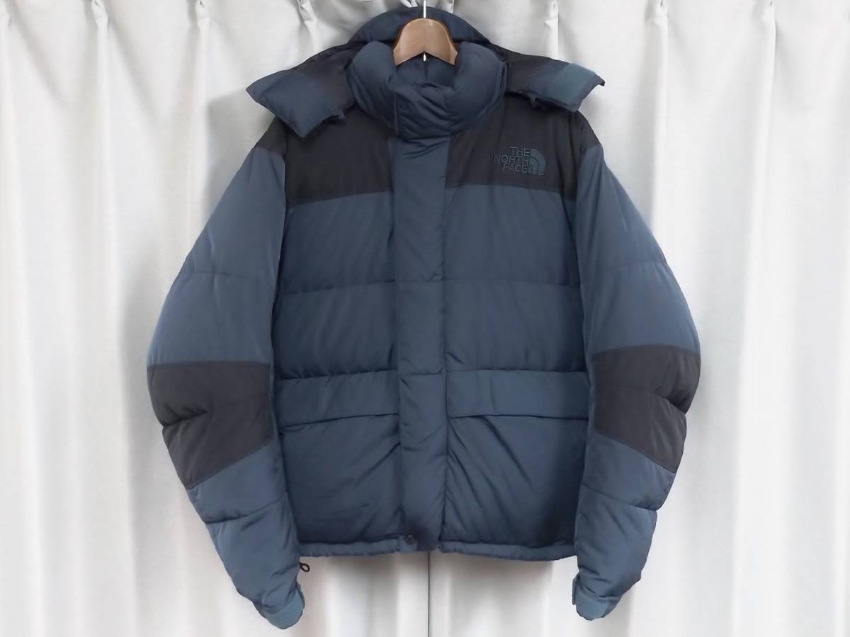 ◆希少美品◆THE NORTH FACE ノースフェイス バフィンジャケット ダウンジャケット Baffin Jacket ネイビー ブラック 90s ヴィンテージ