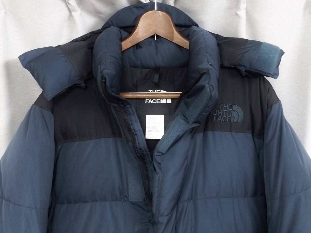 ◆希少美品◆THE NORTH FACE ノースフェイス バフィンジャケット ダウンジャケット Baffin Jacket ネイビー ブラック 90s ヴィンテージ_画像2