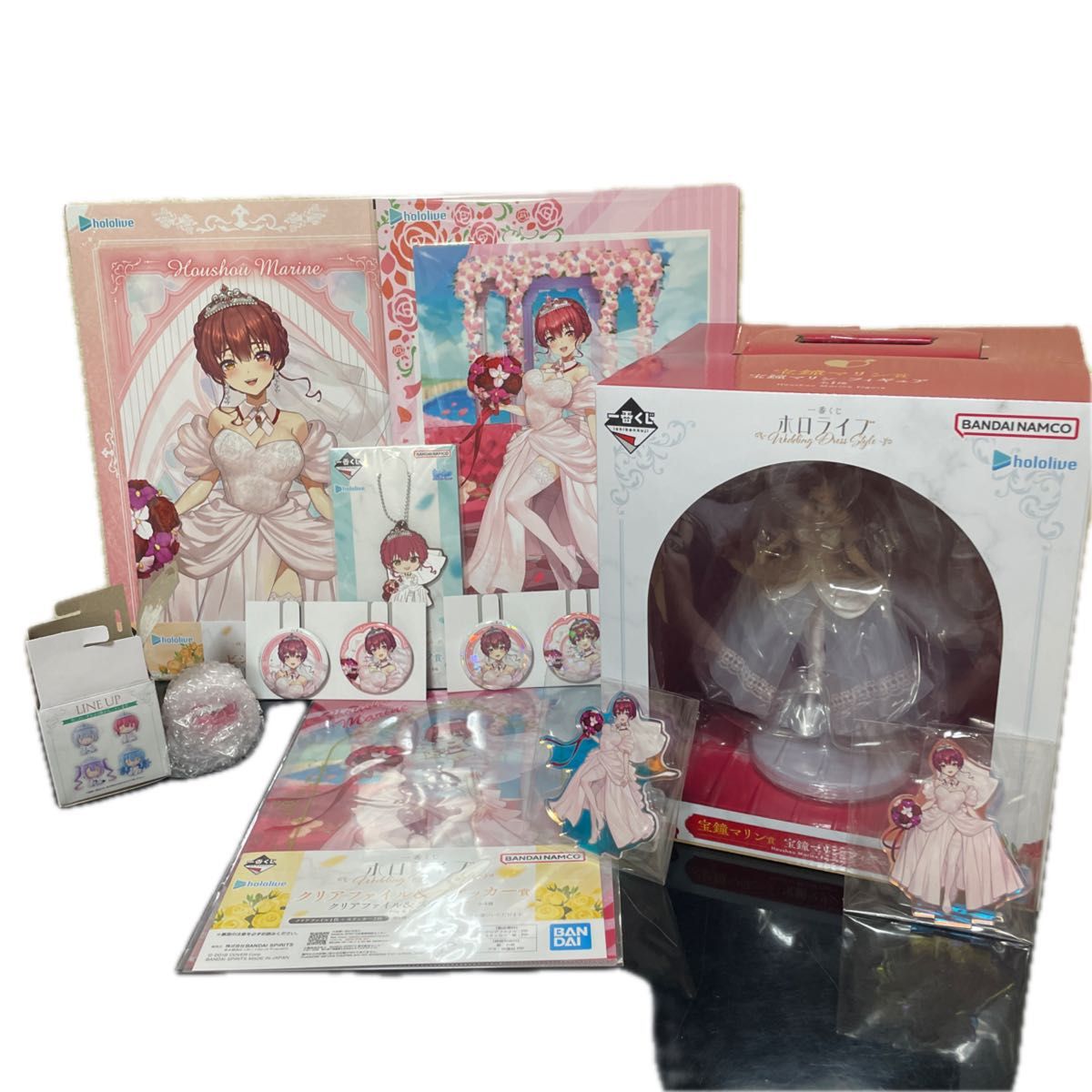 一番くじ ホロライブ 宝鐘マリン コンプリート 10点セット ホロライブ hololive 一番くじ 宝鐘マリン 10点フルコンプリート