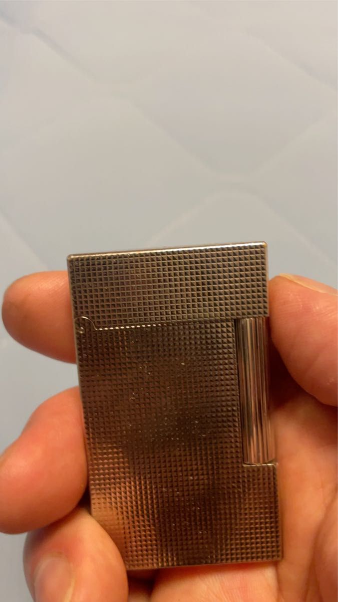 ST.Dupont デュポン ガスライター シルバー ライター石とガス付き