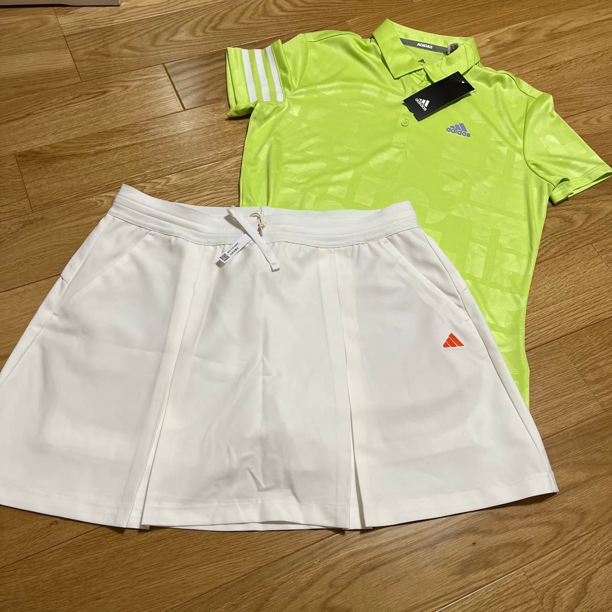 アディダス セットアップ【新品】Lサイズ ゴルフウェア レディースウェア ⑩ adidas アディダスゴルフ レディース ゴルフウェア セットアップ