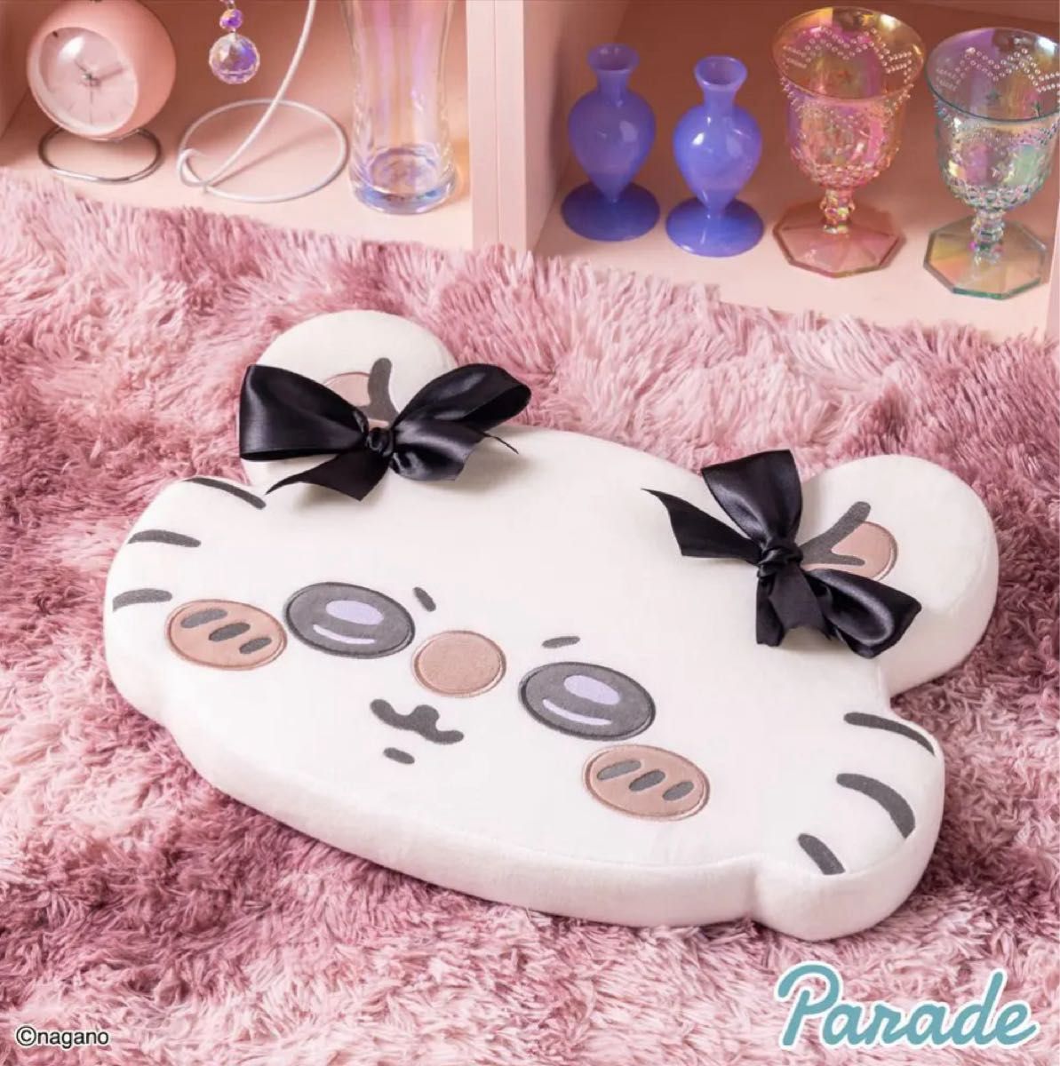 ちいかわ低反発クッション リボン モモンガ2点 うさぎ1点 計3点 新品タグ付き】ちいかわ 低反発クッション 〜リボン〜 モモンガ