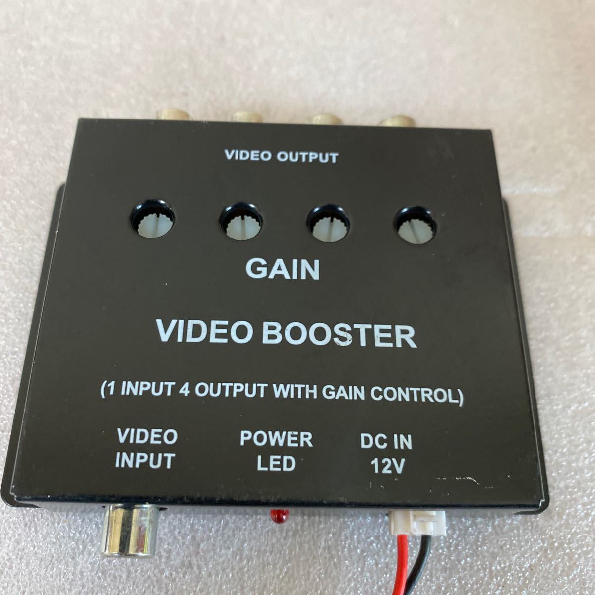 GAIN VIDEO BOOSTER 動作未確認　ジャンク　送料無料_画像10