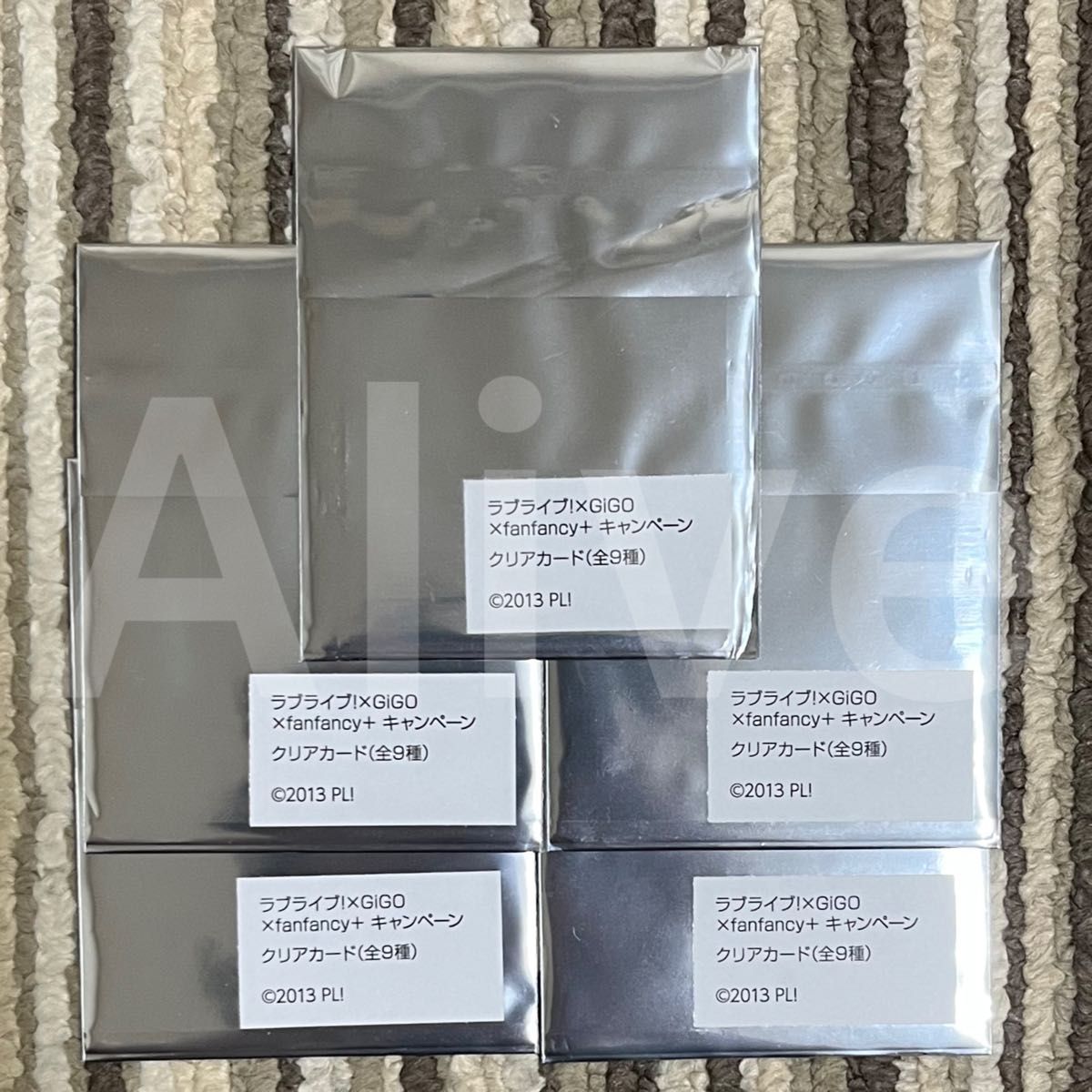 GIGO ラブライブ μ's クリアカード 9種 コンプリート ② GIGO ラブライブ μ's クリアカード 全9種 コンプリート GIGO