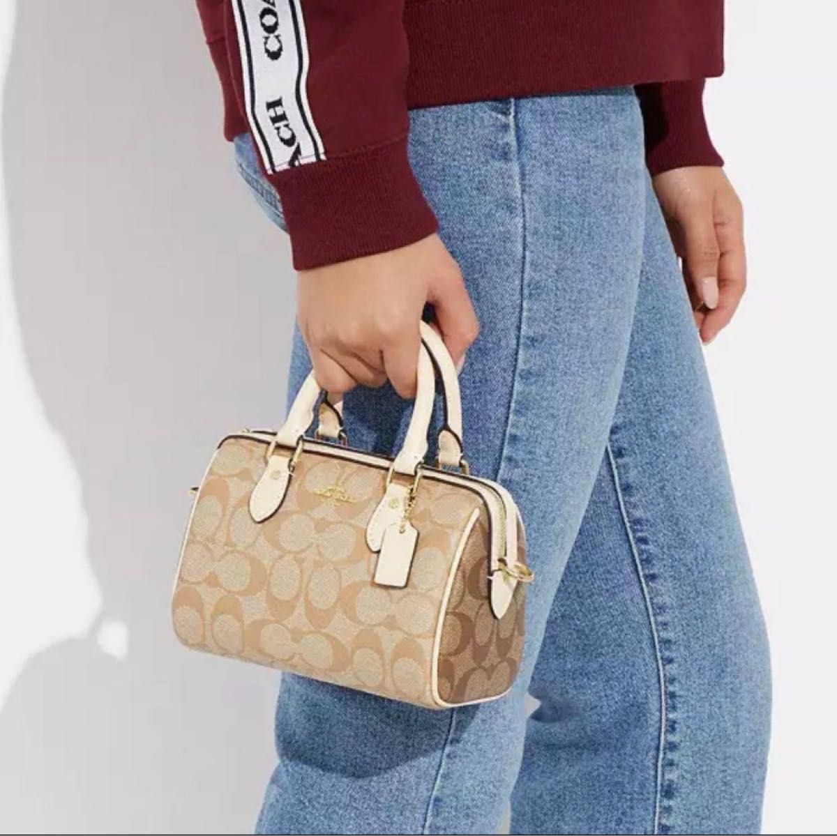 coach コーチ ミニボストンバッグ 新品同様】coachコーチ ミニボストンバッグ|Yahoo!フリマ(旧