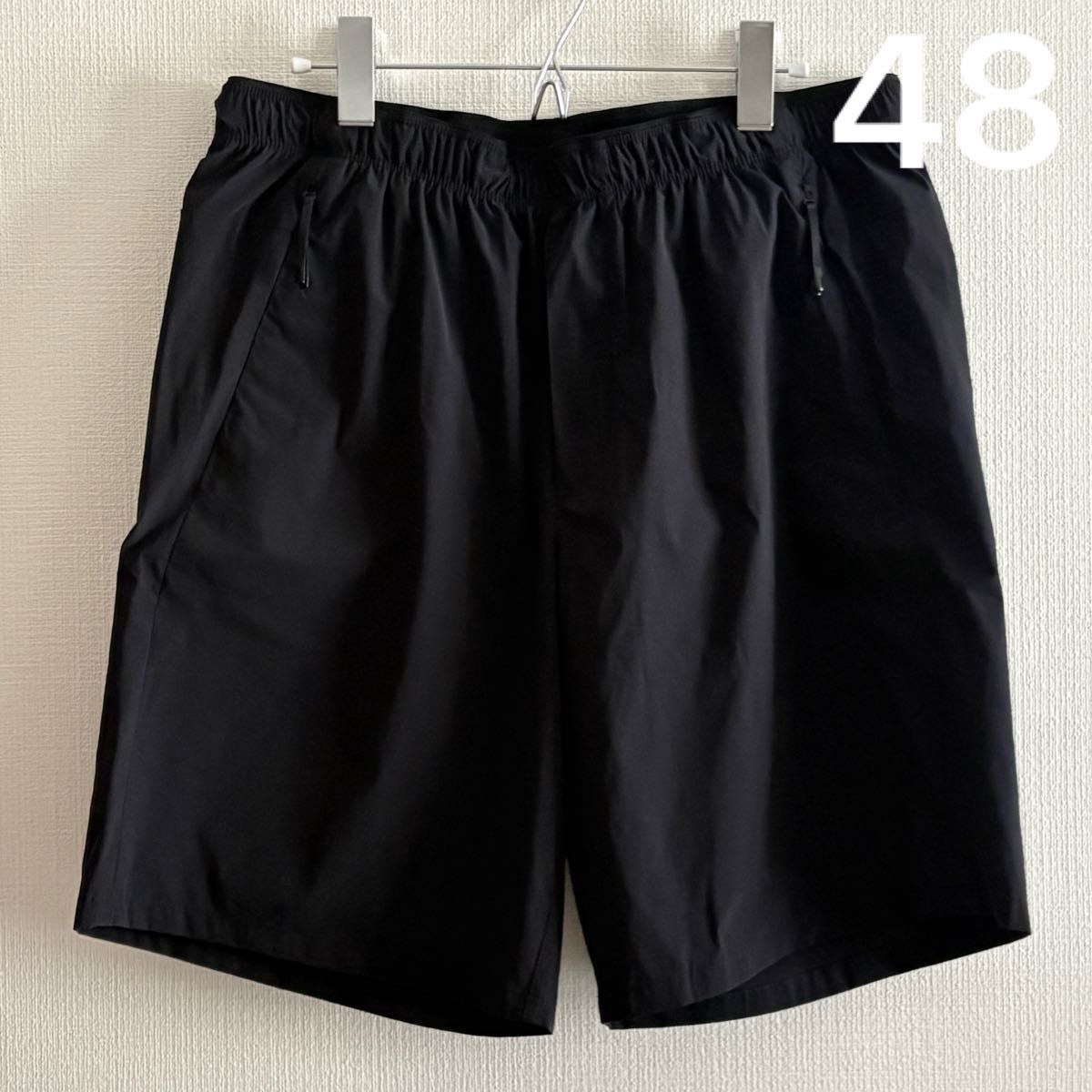◆MONCLER◆ ナイロン ショートパンツ ブラック Moncler モンクレール 25SS ナイロン ショートパンツ ブラック M
