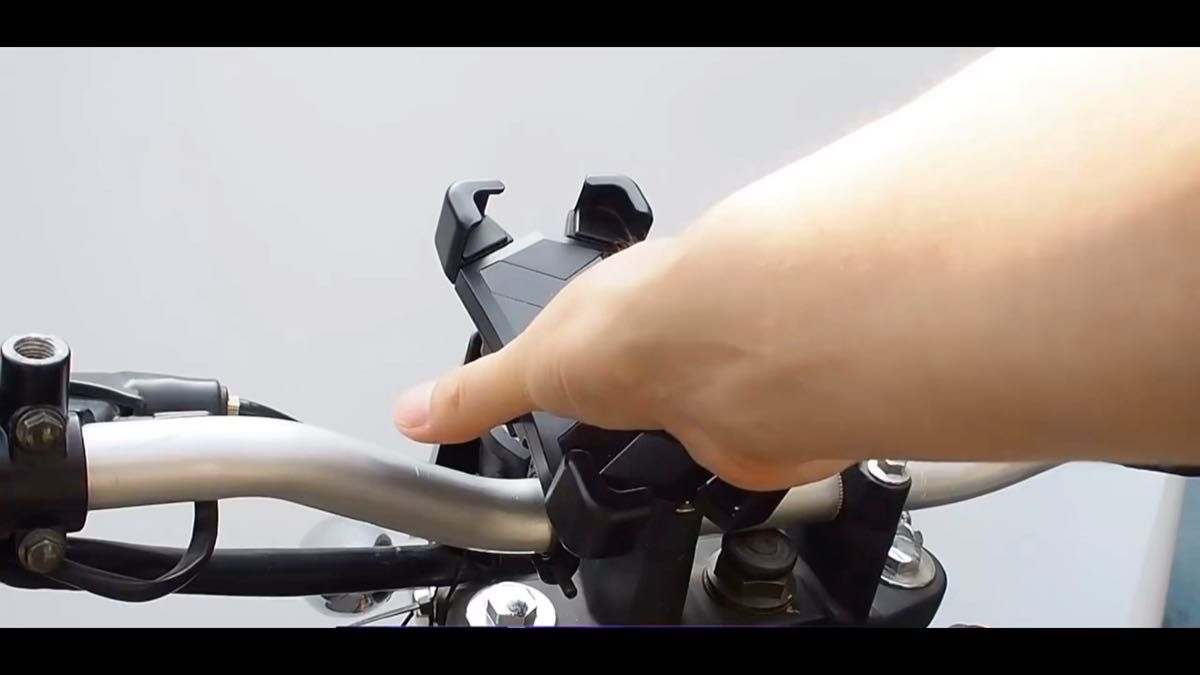 自転車スマホホルダー スマホスタンド スマホホルダー ワンタッチ 自転車 携帯ホルダー バイクスマホホルダー