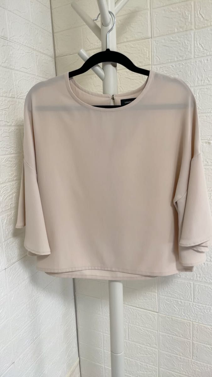 長袖ブラウス シフォンブラウス シースルーブラウス リボンブラウス ハイネックブラウス ブラウス上品 清楚 ブラウス婚活 未使用