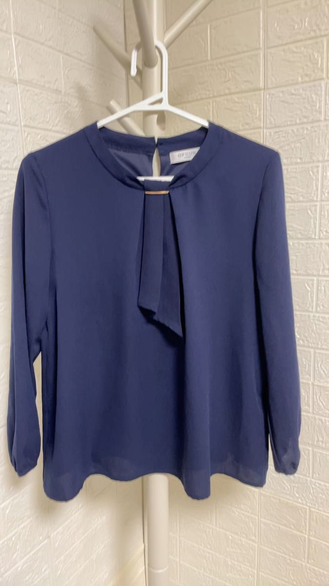 長袖ブラウス シフォンブラウス シースルーブラウス リボンブラウス ハイネックブラウス ブラウス上品 清楚 ブラウス婚活 未使用