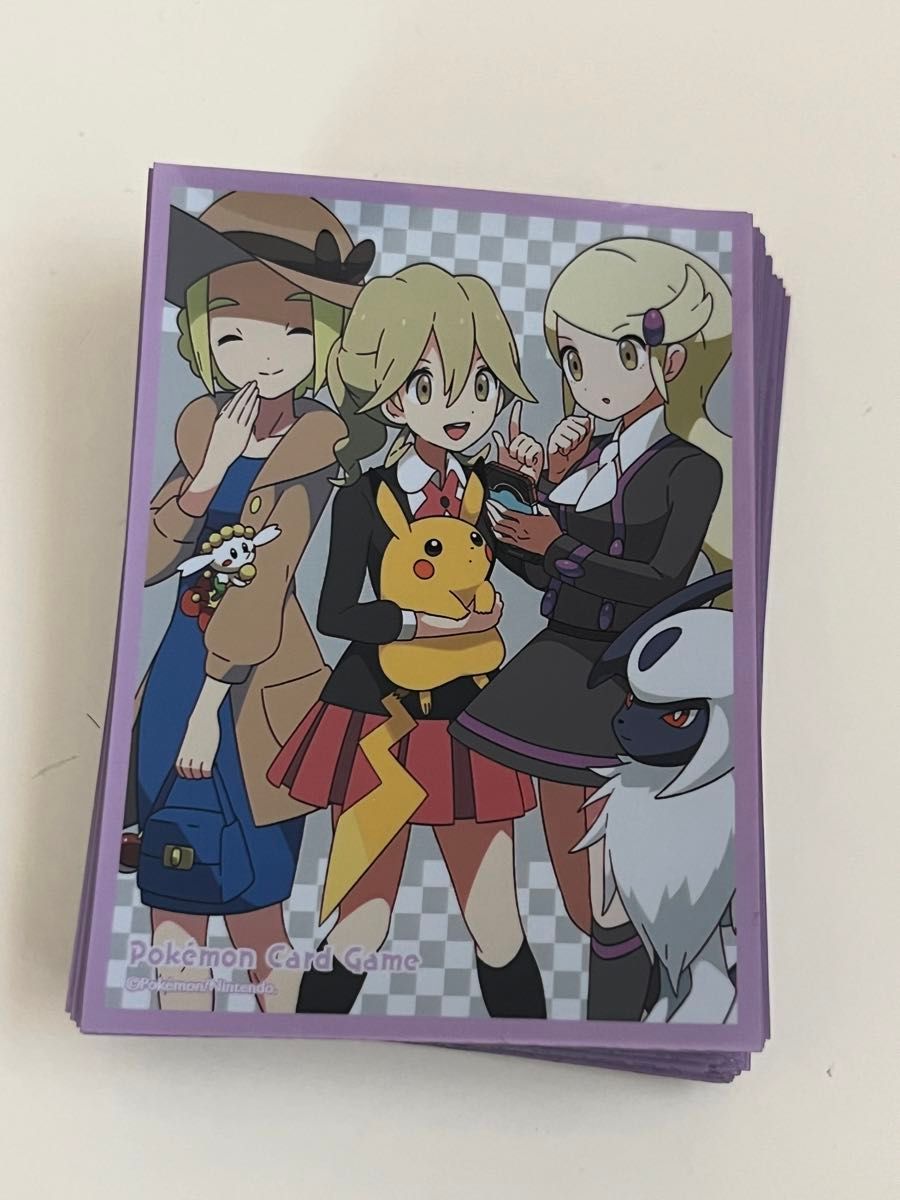 スリーブ ポケモンカード KALOS GIRLS ポケモンカードゲーム デッキシールド カロスガールズ 56枚