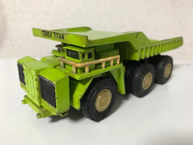 当時物 1980年代頃 シンセイ ミニパワー 日本製 1/132 GM TEREX TITAN 350t GMテレックスタイタン350tダンプ レトロ 希少 _画像1