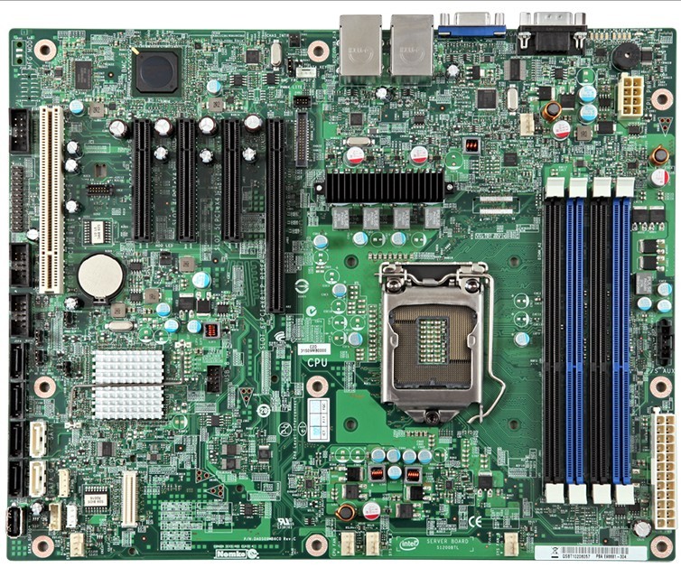 品質は非常に良い Xeon Intel 1155 LGA C204 Intel マザーボード S1200BTL INTEL 美品 processor DDR3 ATX series 1200 E3 インテル