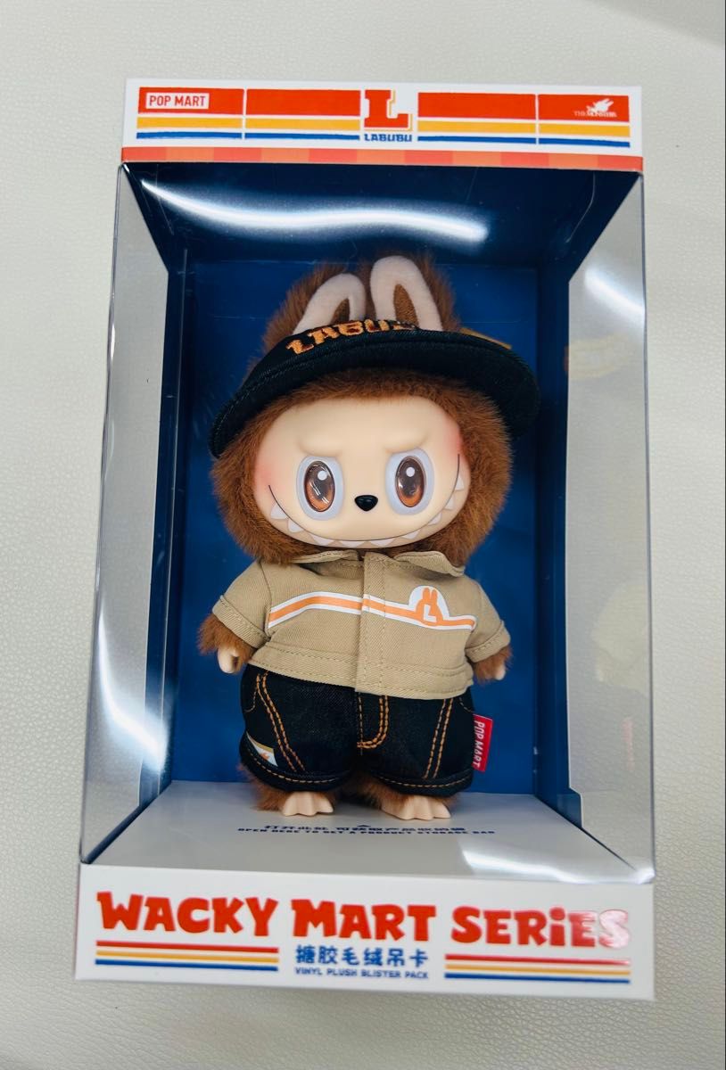 WACKY MART SERIES Lキャラクターぬいぐるみ 店員ラブブ らぶぶ WACKY MART SERIES Lキャラクターぬいぐるみ 店員 ラブブ|Yahoo