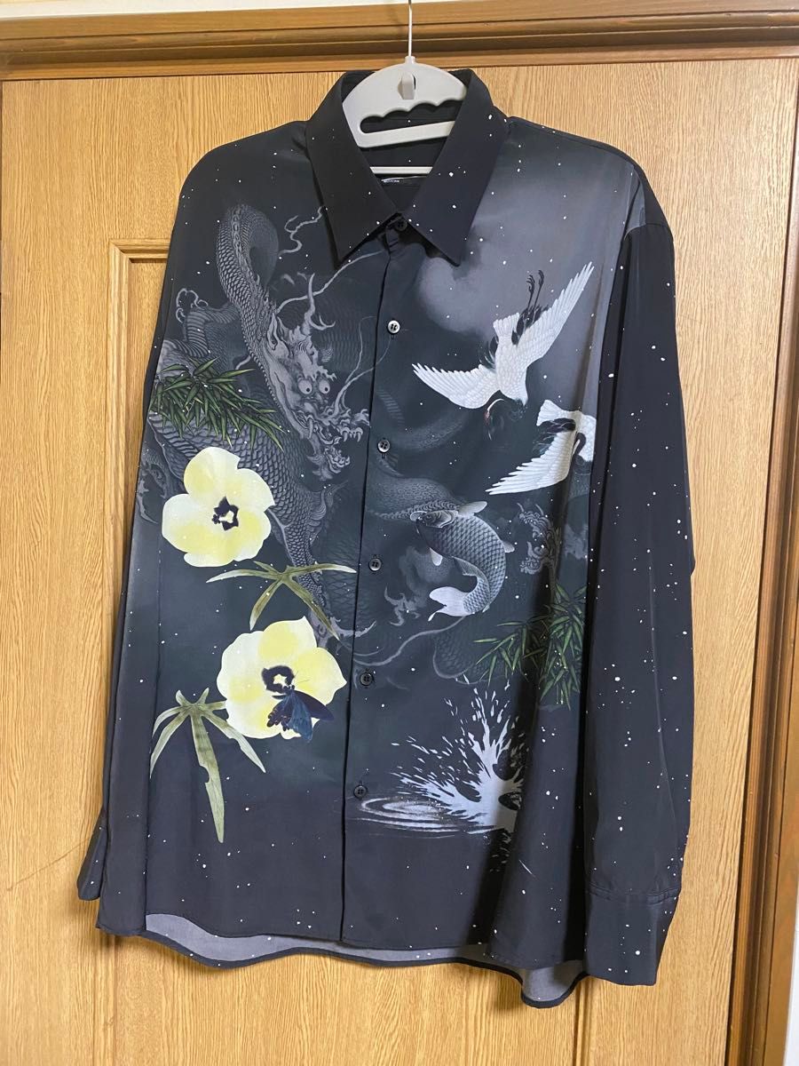 トップス CARP & SPLASH BAND COLLAR BIG SHIRT CARP & SPLASH BAND COLLAR BIG SHIRT|Yahoo!フリマ(旧PayPay