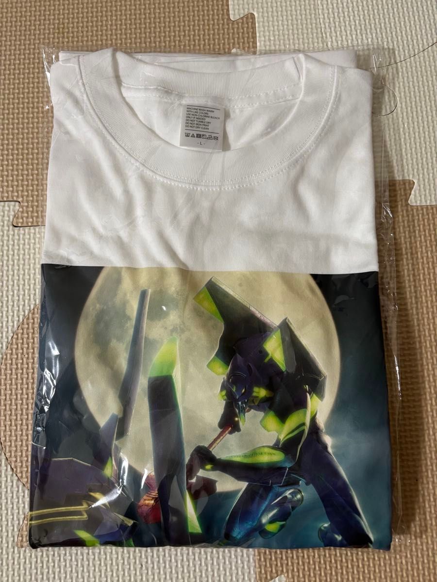 限定品 シンエヴァ ラッキートリガー Tシャツ LT ロンT 激レア 非売品 限定品 シンエヴァ ラッキートリガー Tシャツ LT ロンT 激レア