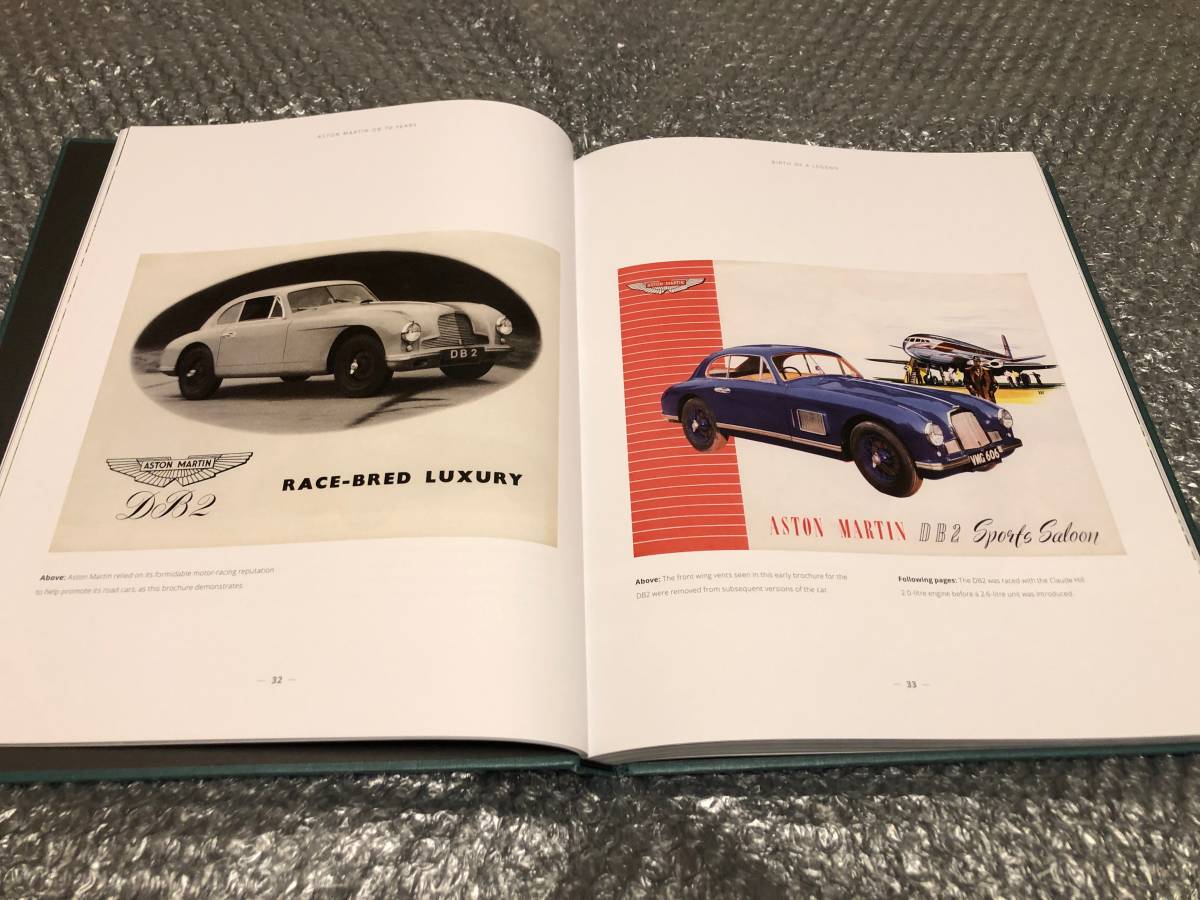  foreign book * Aston Martin DB series [70 anniversary commemoration photoalbum ]*DB1~DB11. series .*007je-mz* bond. own car [ bond car ]. publication * gorgeous book