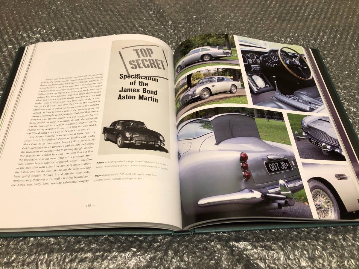  foreign book * Aston Martin DB series [70 anniversary commemoration photoalbum ]*DB1~DB11. series .*007je-mz* bond. own car [ bond car ]. publication * gorgeous book