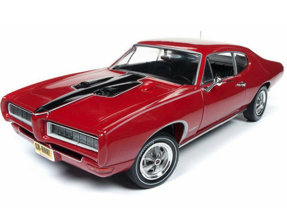  american muscle 1/18 Pontiac GTO 1968 Royal Bobcat ( Class 68 -inch ) 50 anniversary commemoration red 